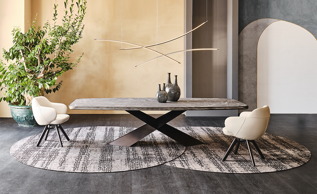 Стол обеденный Cattelan Italia Tyron Keramik Premium Стол обеденный Cattelan Italia Tyron Keramik Premium (Италия)