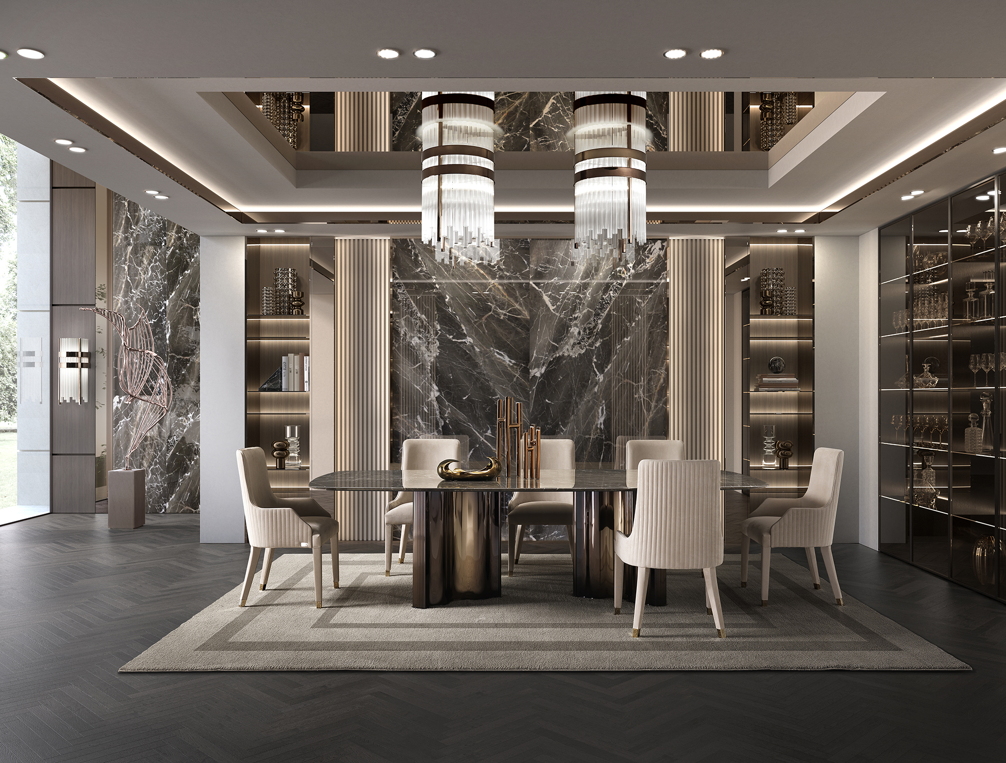 Стол обеденный DV Home Manhattan Стол обеденный DV Home Manhattan (Италия)