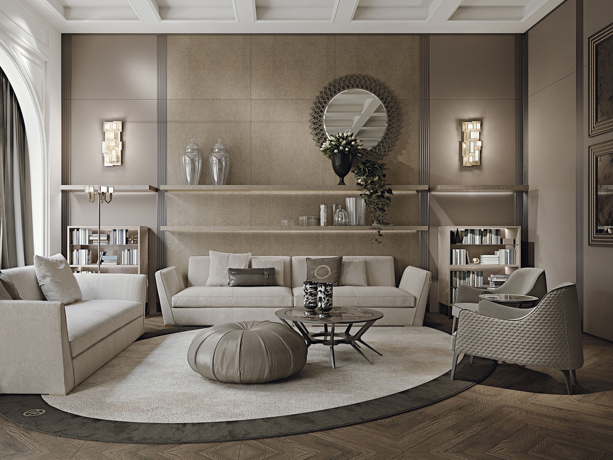 Пуф Vittoria Frigerio Flori Пуф Vittoria Frigerio Flori (Италия)