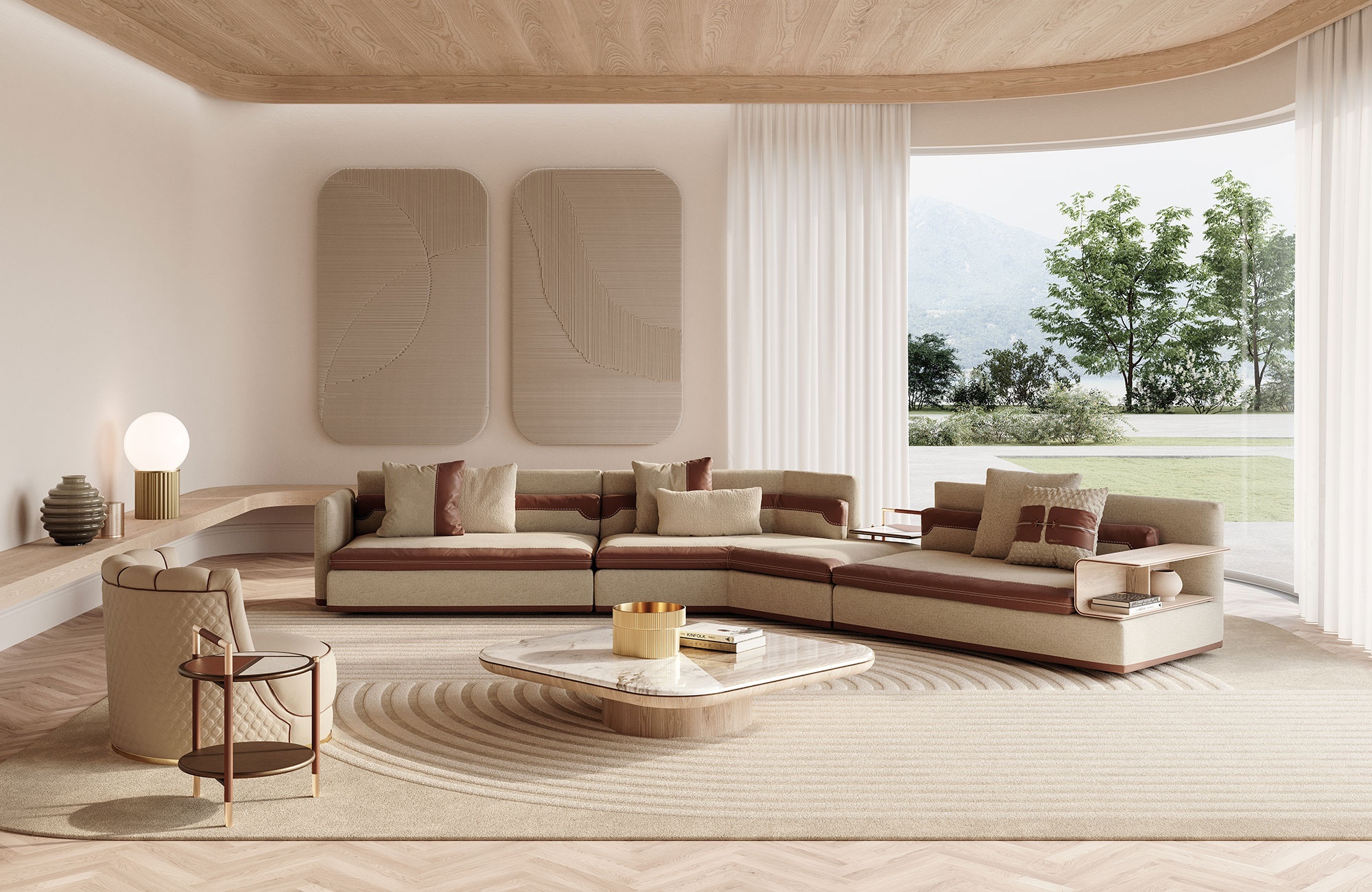 Диван Vittoria Frigerio Spinola (Италия)