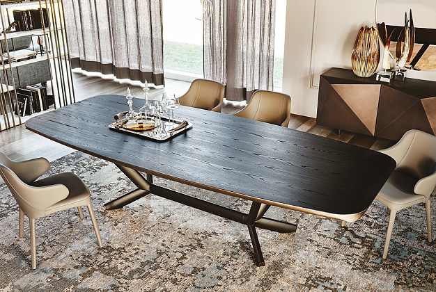 Стол обеденный Cattelan Italia Planer Wood 1 Стол обеденный Cattelan Italia Planer Wood (Италия) 1