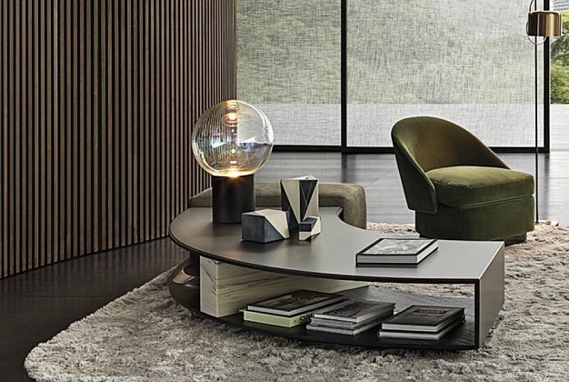 Журнальный столик Minotti Amber 1 Журнальный столик Minotti Amber (Италия) 1