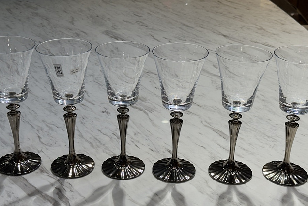 Набор бокалов для вина (6 шт.) Cre Art PLAT STEMWARE 1 Набор бокалов для вина (6 шт.) Cre Art PLAT STEMWARE (Италия) 1