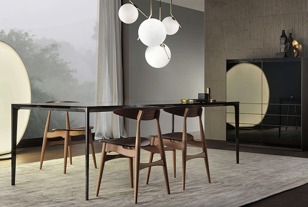 Обеденный стол Rimadesio Long Island 2 Обеденный стол Rimadesio Long Island (Италия) 2