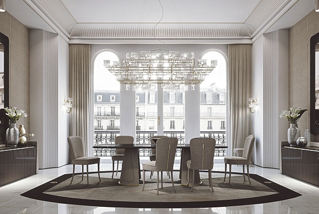 Стол обеденный Vittoria Frigerio Foscari 2 Стол обеденный Vittoria Frigerio Foscari (Италия) 2