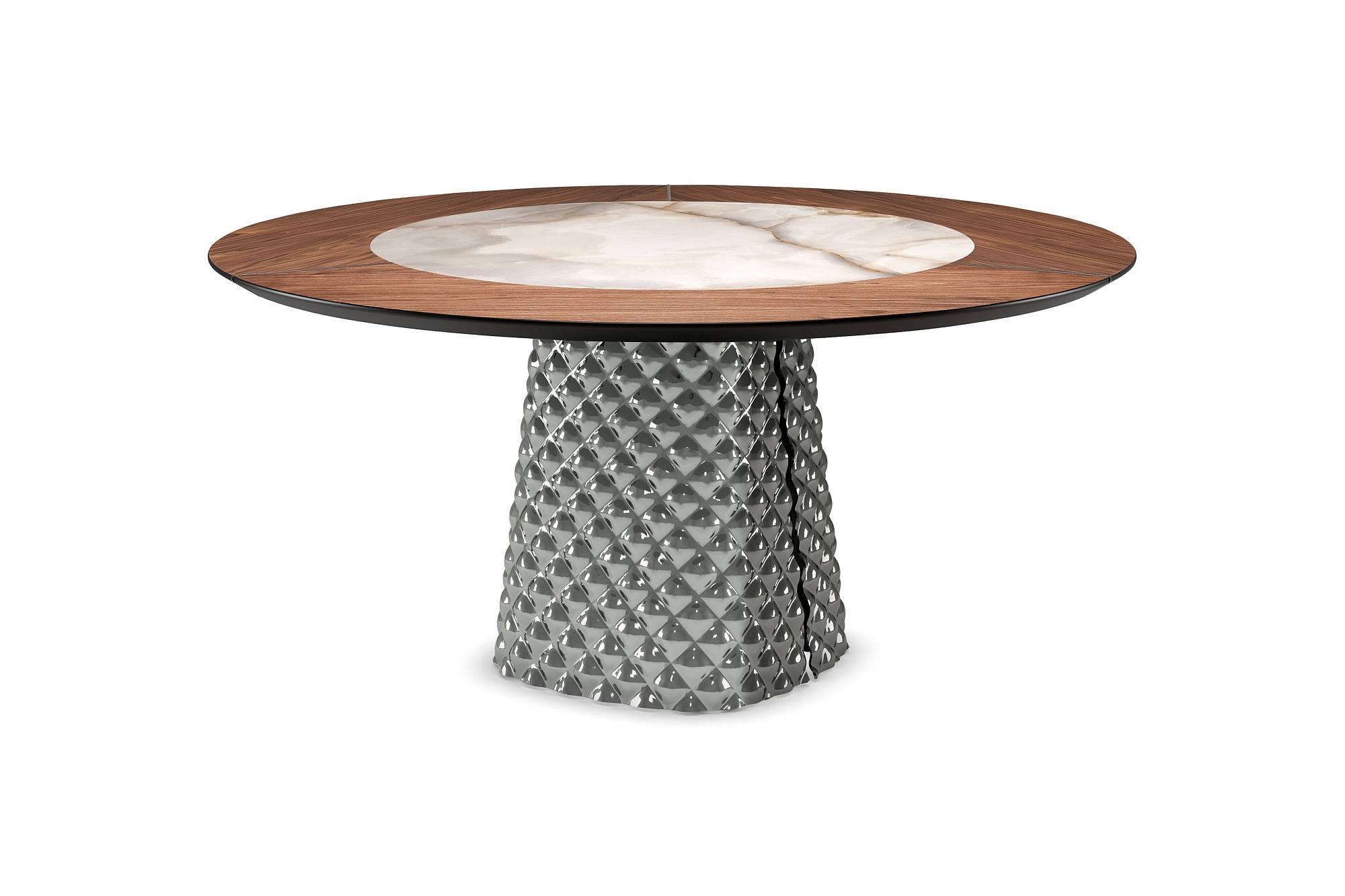 Стол обеденный Cattelan Italia Atrium Ker-Wood круглый (Италия)