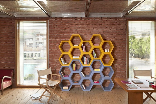 Стеллаж Slide Hexa 1 Стеллаж Slide Hexa (Италия) 1