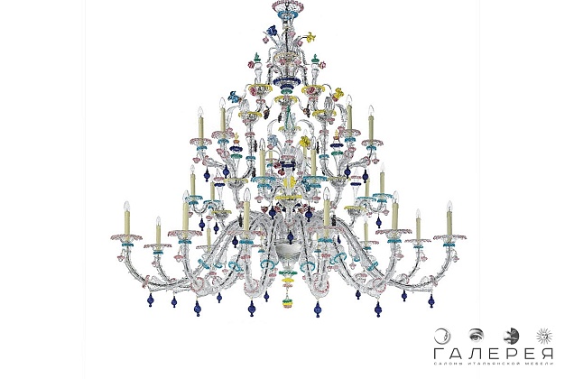 Люстра Glass and Glass Venetian chandeliers 1 Люстра Glass and Glass Venetian chandeliers (Италия) 1