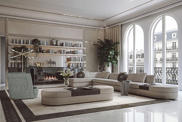 Диван Vittoria Frigerio Borromeo 1 Диван Vittoria Frigerio Borromeo (Италия) 1