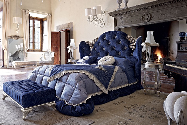 Кровать Volpi Blu notte 1 Кровать Volpi Blu notte (Италия) 1