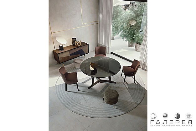 Стол обеденный Frigerio Salotti Arja 1 Стол обеденный Frigerio Salotti Arja (Италия) 1