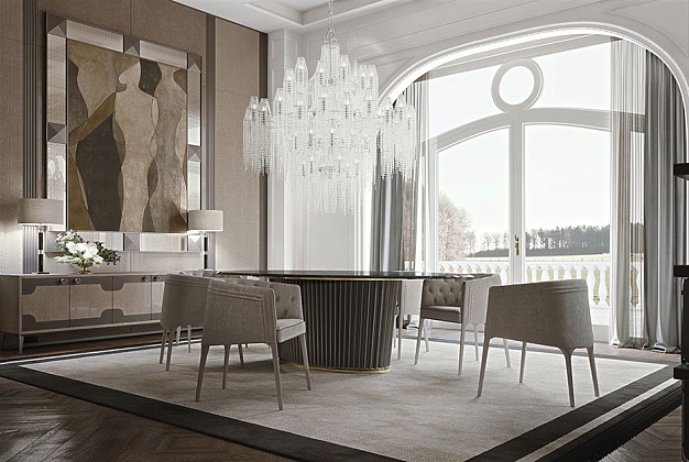 Стол обеденный Vittoria Frigerio Colonna 1 Стол обеденный Vittoria Frigerio Colonna (Италия) 1