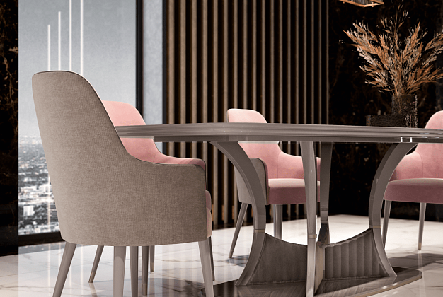 Стол обеденный A&M Ghezzani Magenta 2 Стол обеденный A&M Ghezzani Magenta (Италия) 2