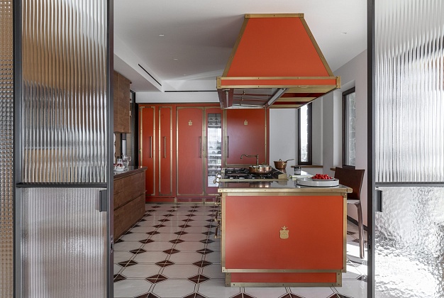 Кухня Officine Gullo Orange 2 Кухня Officine Gullo Orange (Италия) 2