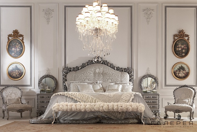Спальня Boiserie Italia Villa Borromeo 2 Спальня Boiserie Italia Villa Borromeo (Италия) 2