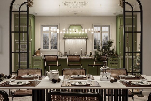 Кухня Officine Gullo Enchanted Forest 2 Кухня Officine Gullo Enchanted Forest (Италия) 2