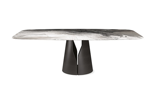 Стол обеденный Cattelan Italia Giano Crystalart 2 Стол обеденный Cattelan Italia Giano Crystalart (Италия) 2