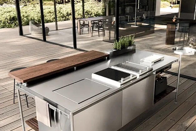 Кухонный гарнитур arrital Solaria Outdoor 2 Кухонный гарнитур arrital Solaria Outdoor (Италия) 2