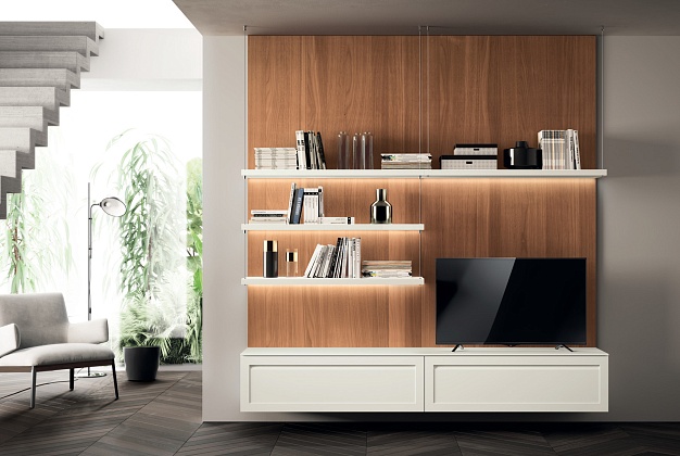 Гостиная Scavolini Carattere 4 Гостиная Scavolini Carattere (Италия) 4