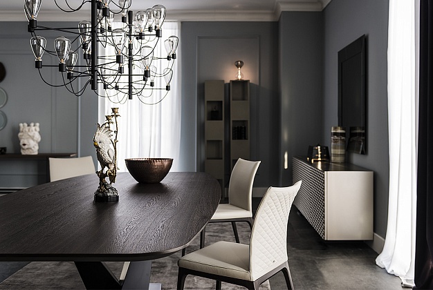 Стол обеденный Cattelan Italia Stratos Wood 7 Стол обеденный Cattelan Italia Stratos Wood (Италия) 7