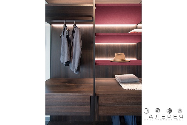 Гардеробная Guzzini e Fontana New Dimension 3 Гардеробная Guzzini e Fontana New Dimension (Италия) 3