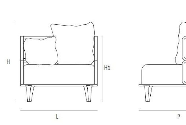 Кресло Wiener GTV Design Promenade Lounge 3 Кресло Wiener GTV Design Promenade Lounge (Италия) 3
