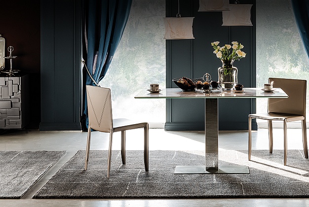 Стол обеденный Cattelan Italia Elvis Keramik 1 Стол обеденный Cattelan Italia Elvis Keramik (Италия) 1