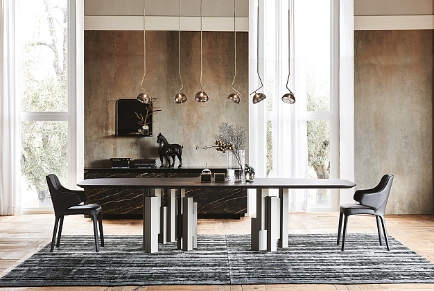 Стол обеденный Cattelan Italia Skyline Wood 2 Стол обеденный Cattelan Italia Skyline Wood (Италия) 2
