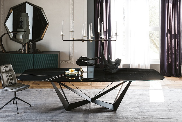 Стол обеденный Cattelan Italia Skorpio Keramik 9 Стол обеденный Cattelan Italia Skorpio Keramik (Италия) 9