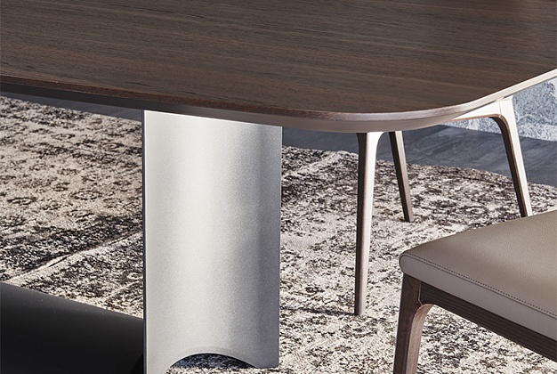 Стол обеденный Cattelan Italia Dragon Wood 4 Стол обеденный Cattelan Italia Dragon Wood (Италия) 4