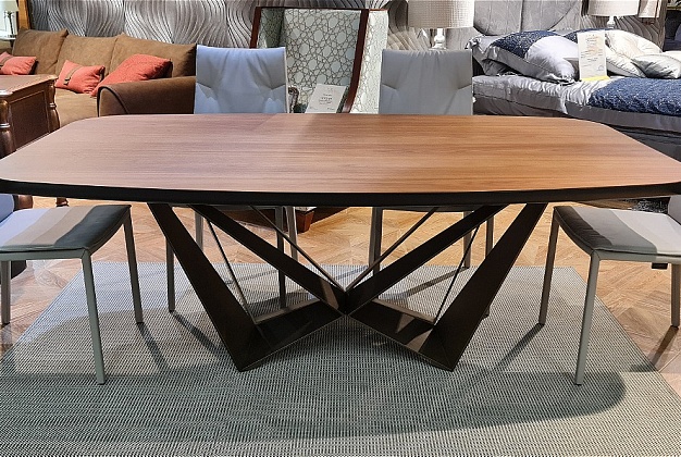 Стол обеденный Cattelan Italia Scorpio Wood 2 Стол обеденный Cattelan Italia Scorpio Wood (Италия) 2