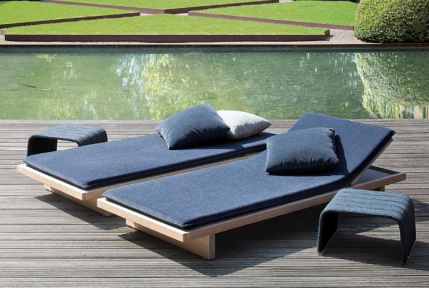 Шезлонг Paola Lenti Sabi 1 Шезлонг Paola Lenti Sabi (Италия) 1