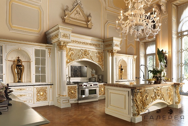 Кухня Boiserie Italia Palazzo Giada 2 Кухня Boiserie Italia Palazzo Giada (Италия) 2