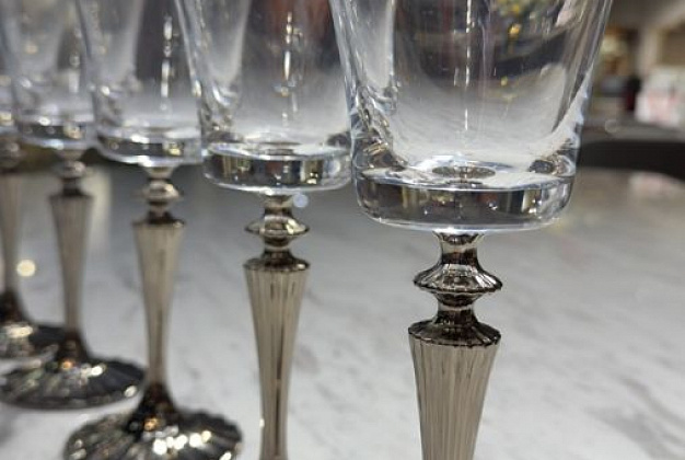 Набор бокалов для вина (6 шт.) Cre Art PLAT STEMWARE 3 Набор бокалов для вина (6 шт.) Cre Art PLAT STEMWARE (Италия) 3