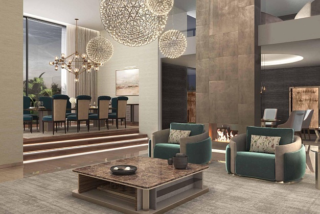 Гостиная Asnaghi Interiors Tales Enea 3 Гостиная Asnaghi Interiors Tales Enea (Италия) 3