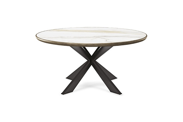 Стол обеденный Cattelan Italia Spyder Keramik Premium Round 3 Стол обеденный Cattelan Italia Spyder Keramik Premium Round (Италия) 3