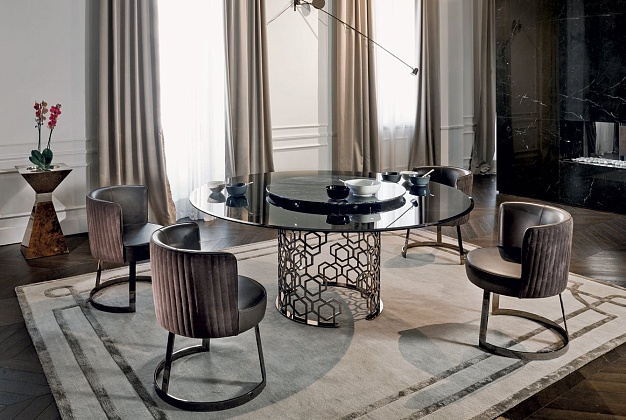Стол обеденный Longhi Manfred 1 Стол обеденный Longhi Manfred (Италия) 1