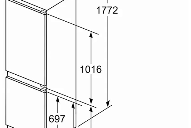 Встраиваемый холодильник Neff KI6863D30R белый 5 Встраиваемый холодильник Neff KI6863D30R белый () 5