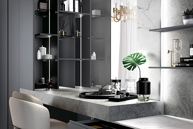 Гардеробная Guzzini e Fontana Groove 2 Гардеробная Guzzini e Fontana Groove (Италия) 2