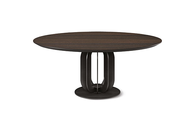 Стол обеденный Cattelan Italia Soho Wood круглый 1 Стол обеденный Cattelan Italia Soho Wood круглый (Италия) 1