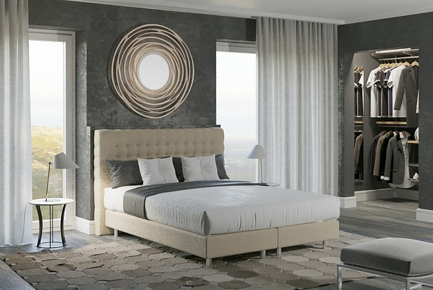 Кровать Oasis Tallinn Boxspring Elite 2 Кровать Oasis Tallinn Boxspring Elite (Италия) 2