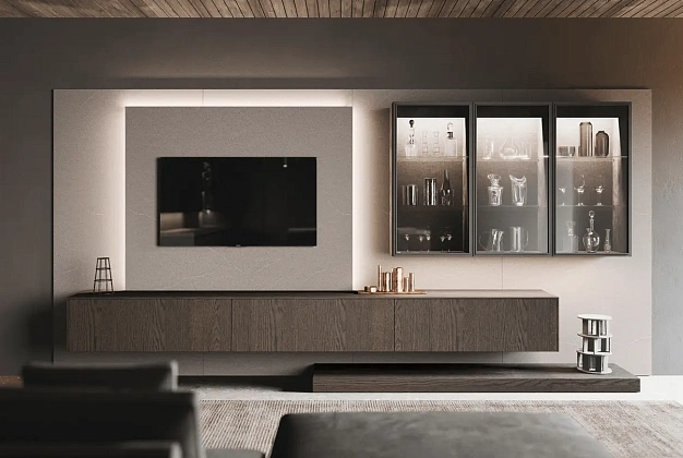 Гостиная Binova Bluna Legno 2 Гостиная Binova Bluna Legno (Италия) 2