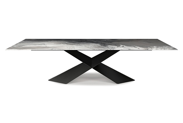 Стол обеденный Cattelan Italia Tyron Crystalart 3 Стол обеденный Cattelan Italia Tyron Crystalart (Италия) 3