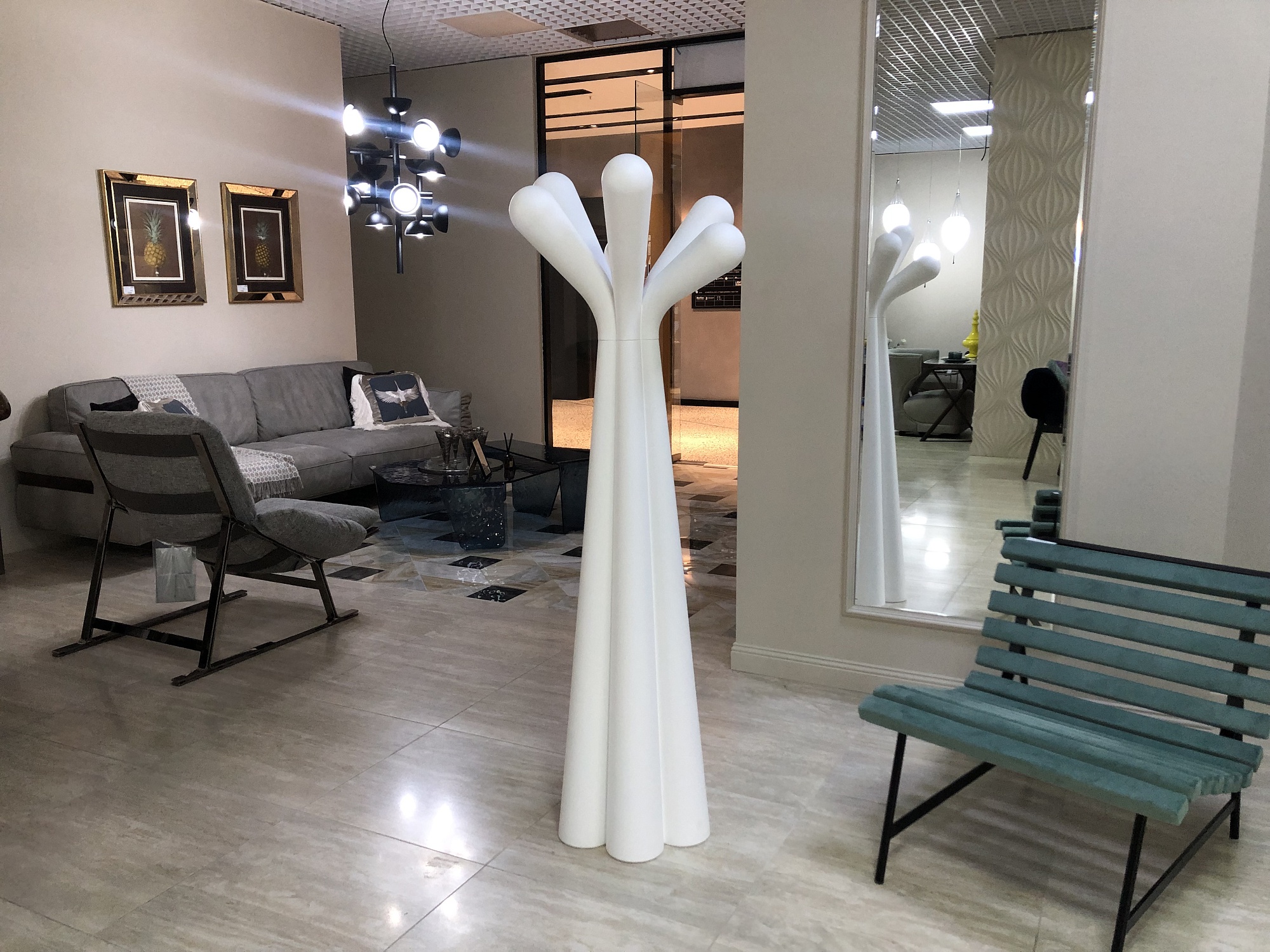Вешалка Bonaldo Anemone белая (Италия)