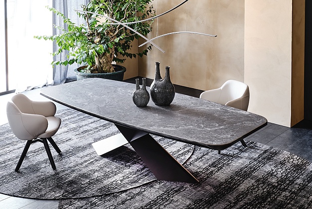 Стол обеденный Cattelan Italia Tyron Keramik Premium 2 Стол обеденный Cattelan Italia Tyron Keramik Premium (Италия) 2