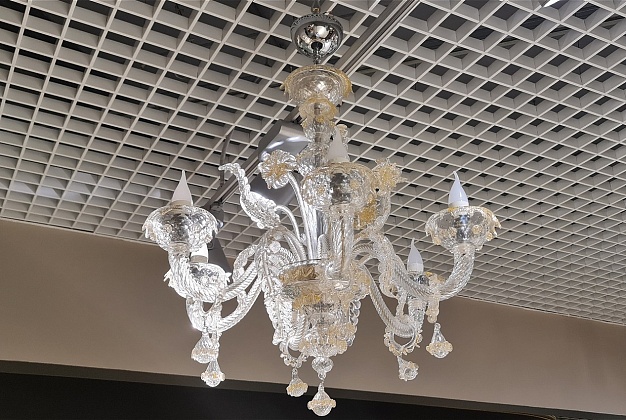 Люстра 6 рожков Barovier & Toso 1 Люстра 6 рожков Barovier & Toso (Италия) 1