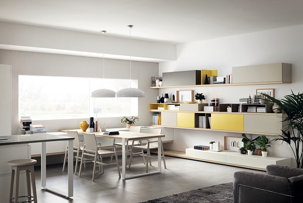 Гостиная Scavolini Foodshelf 1 Гостиная Scavolini Foodshelf (Италия) 1