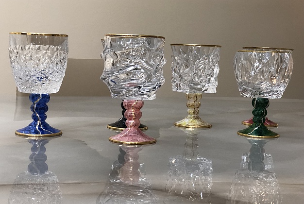 Набор бокалов Vetrerie di Empoli Marble 10 Набор бокалов Vetrerie di Empoli Marble (Италия) 10