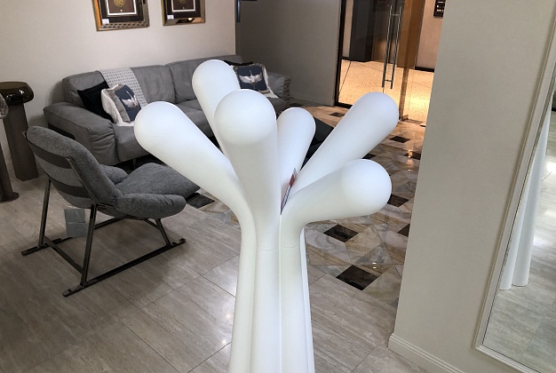 Вешалка Bonaldo Anemone белая 2 Вешалка Bonaldo Anemone белая (Италия) 2