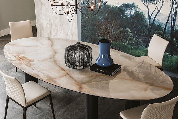 Стол обеденный Cattelan Italia Roll Keramik 1 Стол обеденный Cattelan Italia Roll Keramik (Италия) 1